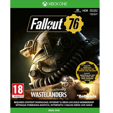 Fallout 76 XBOX One játékszoftver