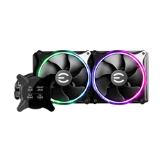 Fan EVGA - CLC 280 mm All-In-One RGB LED CPU Vízhűtés/univerzális - 400-HY-CX28-V1