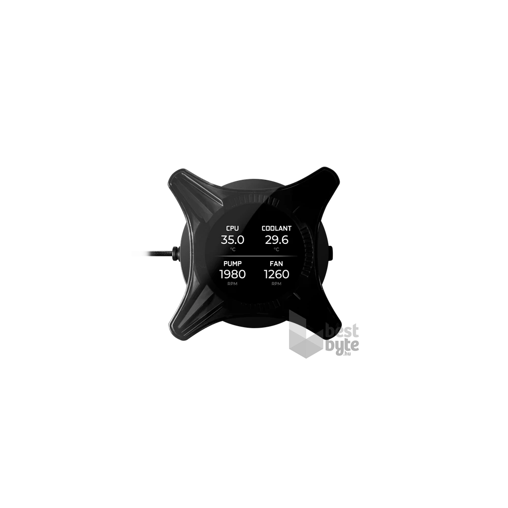 Fan EVGA - CLC 280 mm All-In-One RGB LED CPU Vízhűtés/univerzális - 400-HY-CX28-V1