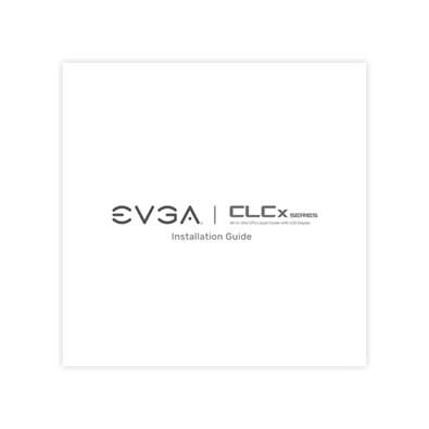 Fan EVGA - CLC 360 mm All-In-One RGB LED CPU Vízhűtés/univerzális - 400-HY-CX36-V1