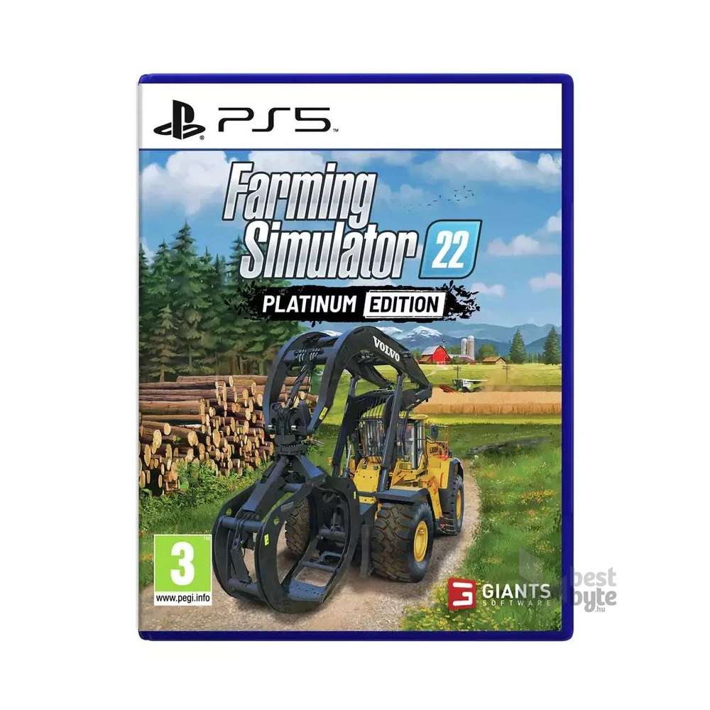 Farming Simulator 22 Platinum Edition PS5 játékszoftver