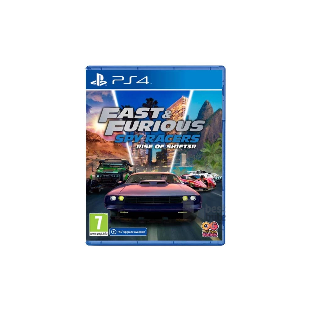 Fast & Furious Spy Racers: Rise of SH1FT3R PS4 játékszoftver
