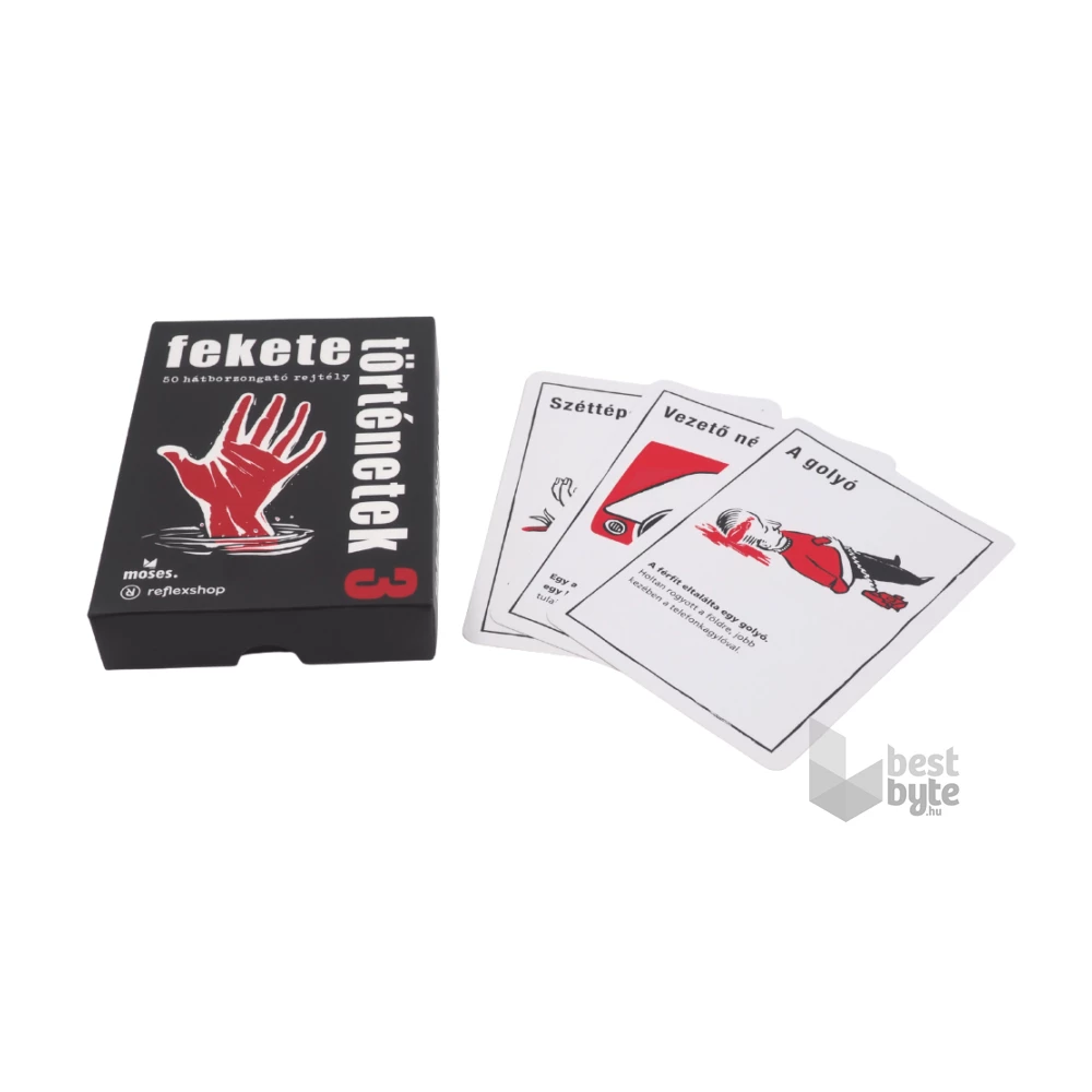 Fekete történetek 3. társasjáték