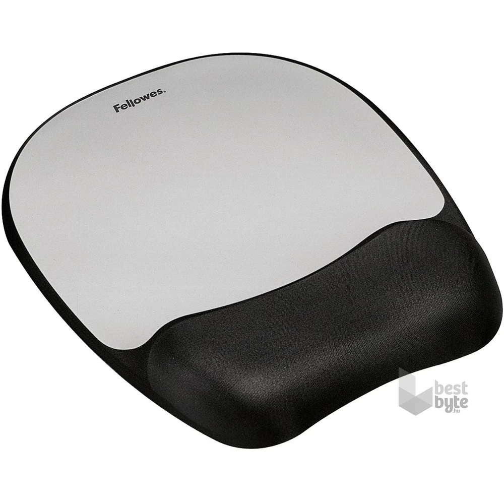 Fellowes 9175801 Memory Foam habtöltésű csuklótámaszos szürke egérpad