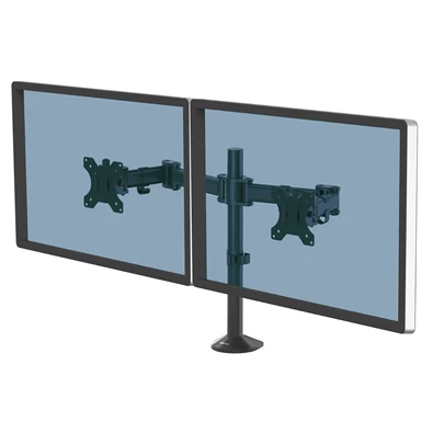 Fellowes Reflex 8502601 kétkaros fekete monitortartó kar