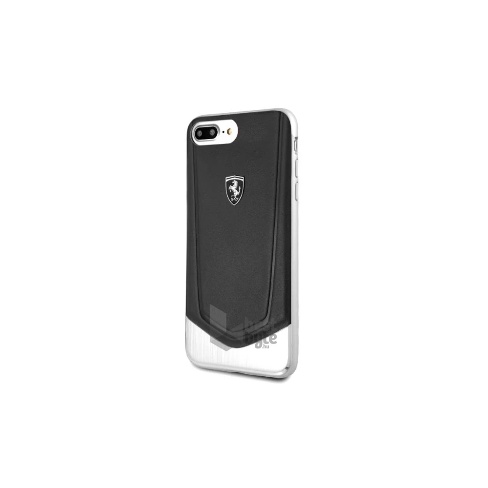 Ferrari Heritage iPhone 8 Plus fekete csíkos/kemény tok
