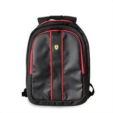 Ferrari On-Track 15" USB csatlakozós fekete notebook hátizsák