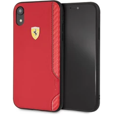 Ferrari On Track Racing Shield iPhone XR piros gumi hátlap