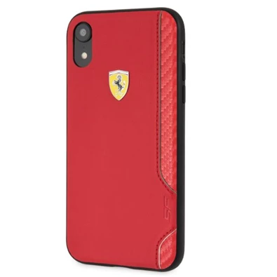 Ferrari On Track Racing Shield iPhone XR piros gumi tok