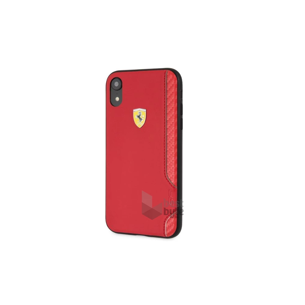 Ferrari On Track Racing Shield iPhone XR piros gumi hátlap