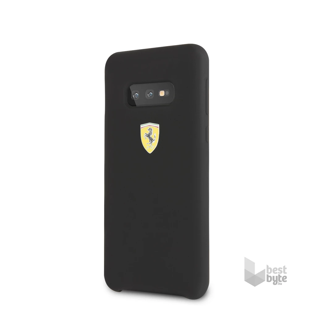 Ferrari Samsung S10 Lite SF fekete szilikon  hátlap