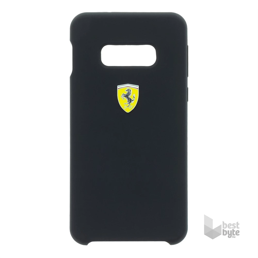 Ferrari Samsung S10 Lite SF fekete szilikon  hátlap