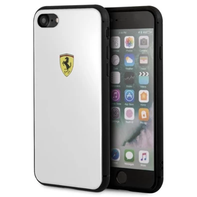 Ferrari iPhone 8 fehér akril tok