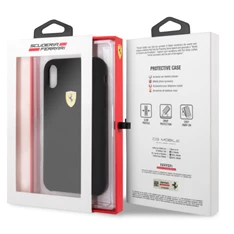 Ferrari SF iPhone XR fekete szilikon hátlap