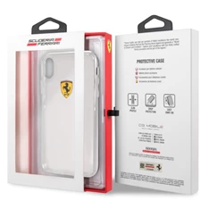 Ferrari iPhone XR átlátszó kemény tok