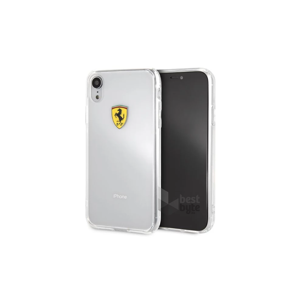Ferrari iPhone XR átlátszó kemény hátlap