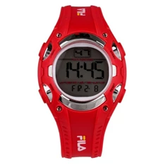 Fila FA1017-04 piros karóra, quartz szerkezet digitális kijelző