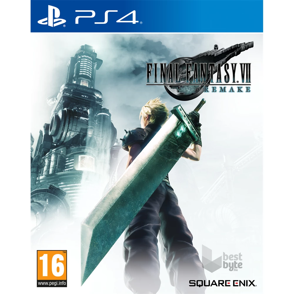 Final Fantasy VII Remake PS4 játékszoftver (Használt - A)