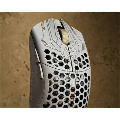 Finalmouse ULX Prophecy Clix Classic fehér vezeték nélküli optikai gamer egér