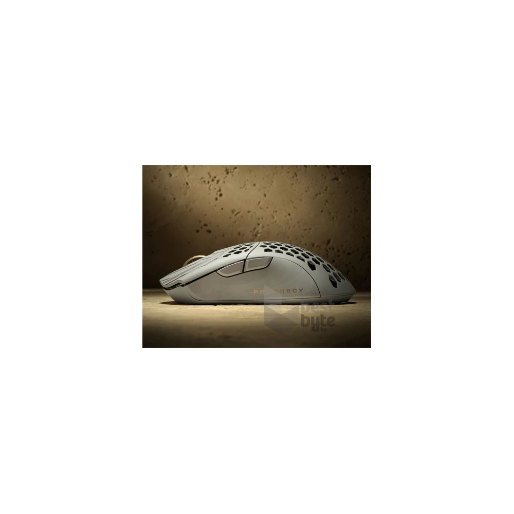 Finalmouse ULX Prophecy Clix Classic fehér vezeték nélküli optikai gamer egér