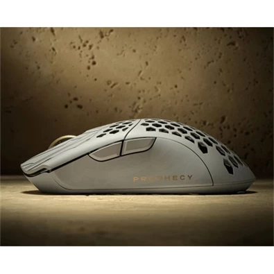 Finalmouse ULX Prophecy Clix Classic fehér vezeték nélküli optikai gamer egér