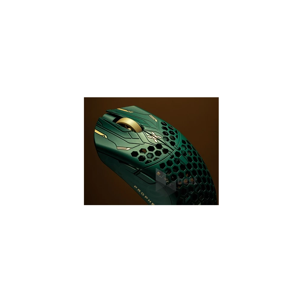 Finalmouse ULX Prophecy Tarik-Classic zöld vezeték nélküli optikai gamer egér