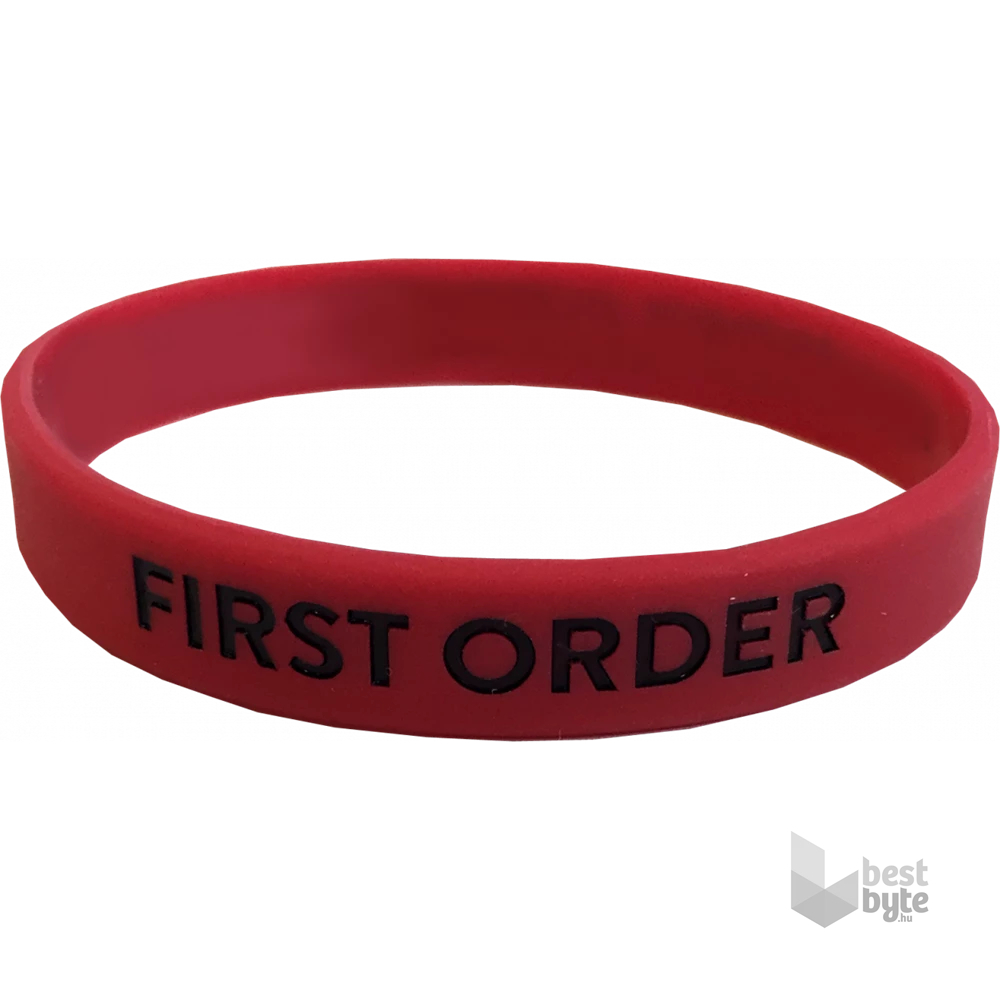 First Order szilikon karkötő