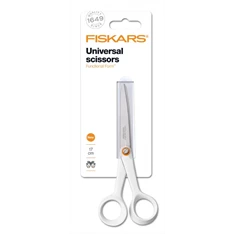 Fiskars 1020413 17 cm fehér általános olló