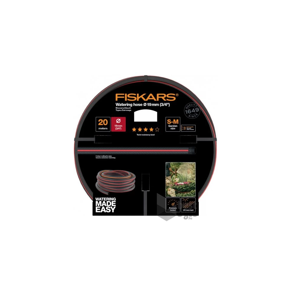 Fiskars 1027110 19 mm 3/4" 20 m Q4 locsolótömlő