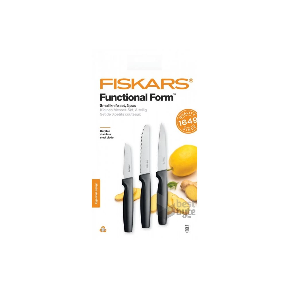 Fiskars Functional Form 3 db-os kicsi késkészlet
