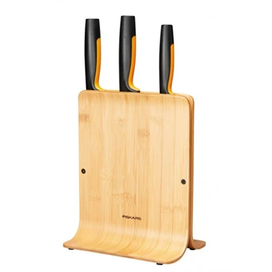 Fiskars Functional Form bambusz 3 késes késblokk