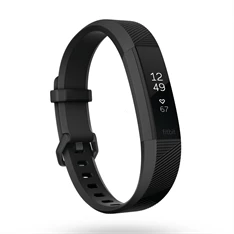Fitbit Alta HR fekete keskeny okosóra