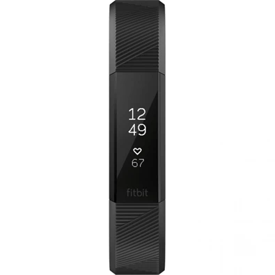 Fitbit Alta HR fekete keskeny okosóra