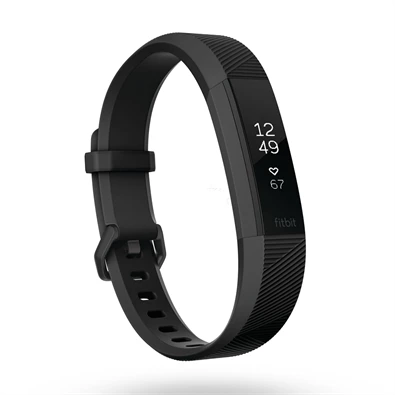Fitbit Alta HR fekete keskeny okosóra