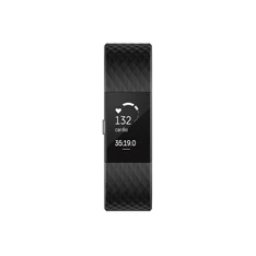 Fitbit Charge 2 fekete keskeny okosóra