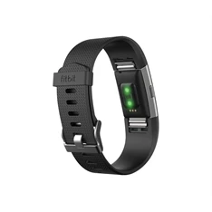 Fitbit Charge 2 fekete keskeny okosóra