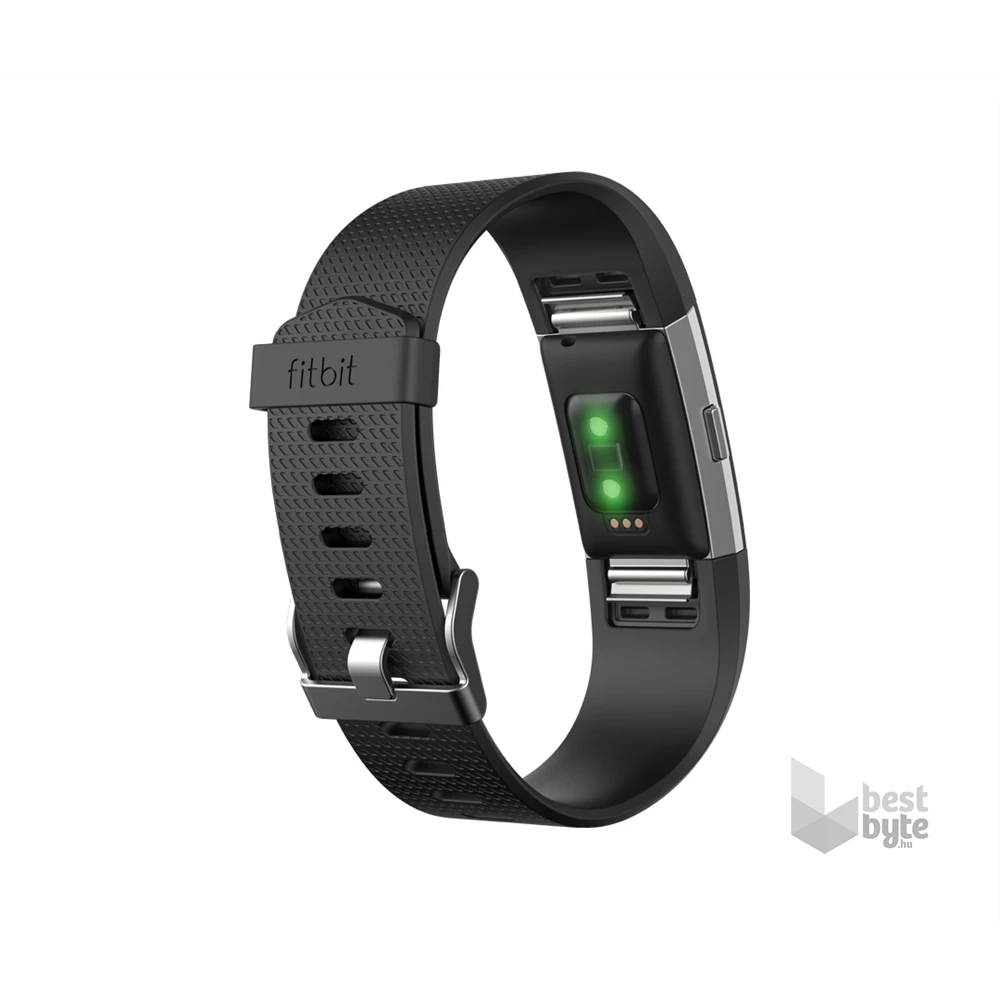 Fitbit Charge 2 fekete keskeny okosóra