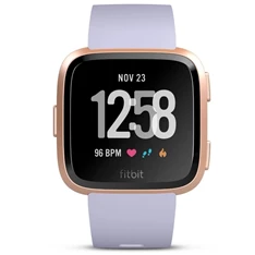 Fitbit Versa (NFC) - halványkék szíj/rózsaarany okosóra