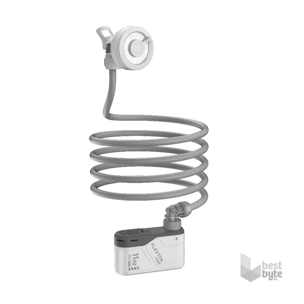 Flextail MAX Shower – Hordozható, újratölthető kültéri zuhany, 3,0L/perc vízáramlással