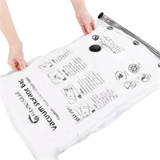 Flextail vákuumzsák szett – 4 db 60 × 80 cm-es újrahasználható tárolózsák L méret