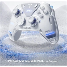Flydigi Apex 4 Android/iOS/Nintendo Switch/PC Bluetooth/USB vezeték nélküli fehér kontroller