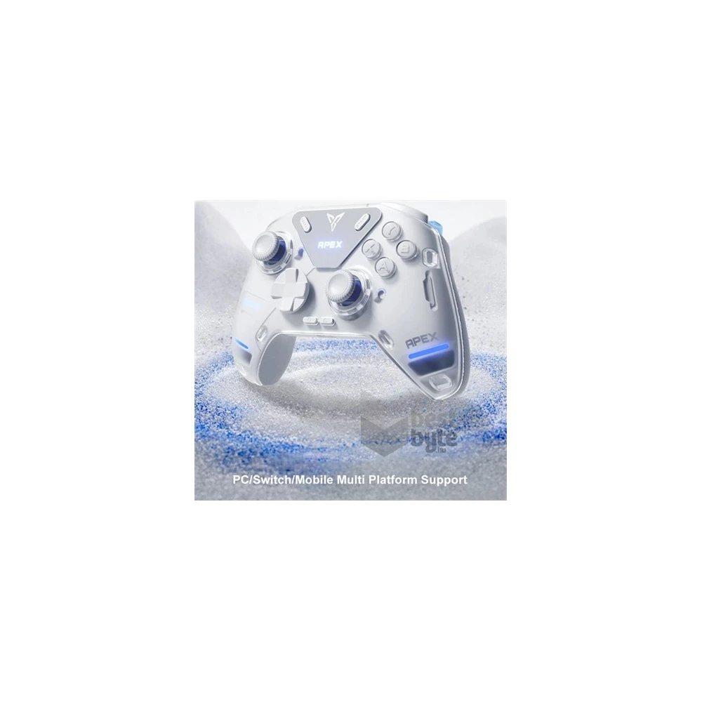 Flydigi Apex 4 Android/iOS/Nintendo Switch/PC Bluetooth/USB vezeték nélküli fehér kontroller