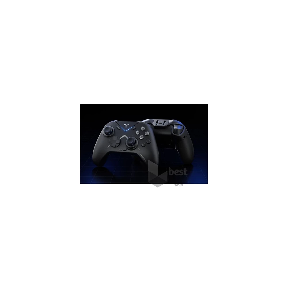 Flydigi Vader 4 Pro Android/iOS/Nintendo Switch/PC Bluetooth/USB vezeték nélküli fekete kontroller