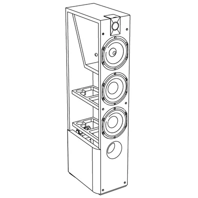 Focal Chorus 726 fehér álló hangsugárzó
