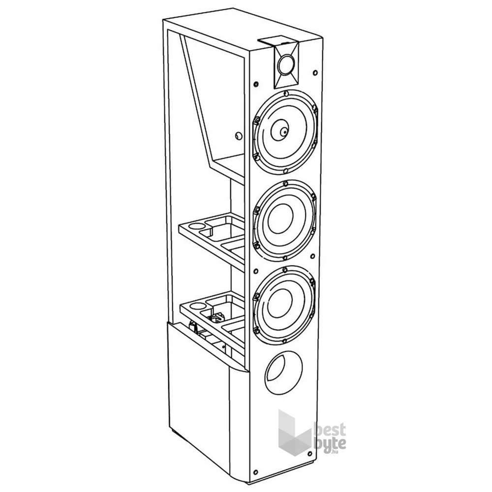 Focal Chorus 726 fehér álló hangsugárzó