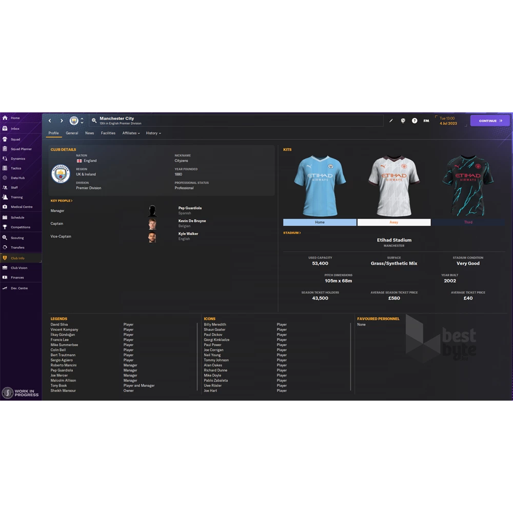 Football Manager 2024 PS5 játékszoftver