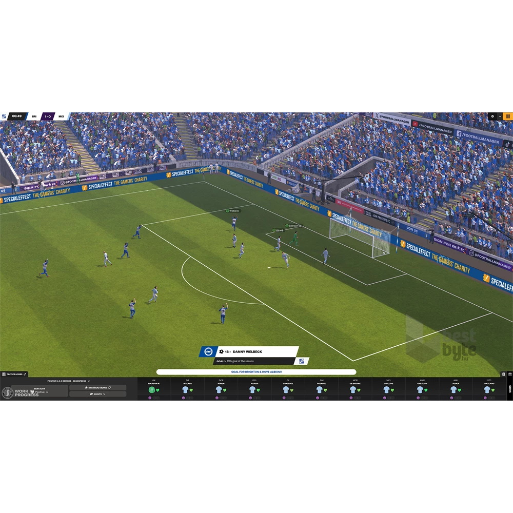 Football Manager 2024 PS5 játékszoftver