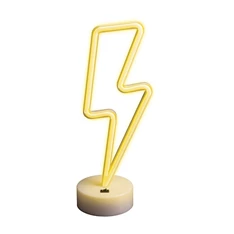 Forever Light RTV100304 VILLÁM USB falra szerelhető fehér Neon LED dekorációs lámpa Forever Light RTV100304 VILLÁM USB falra szerelhető fehér Neon LED dekorációs lámpa