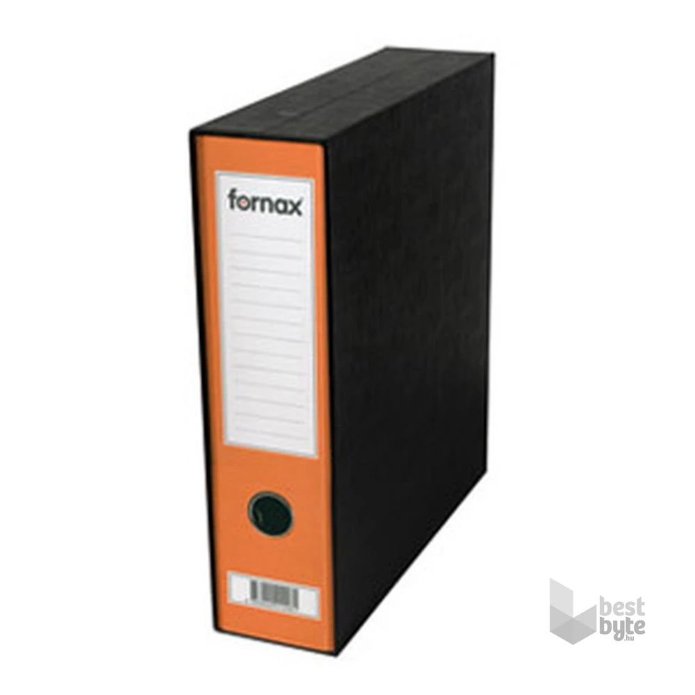 Fornax Prestige A4 tokos 8cm narancssárga iratrendező