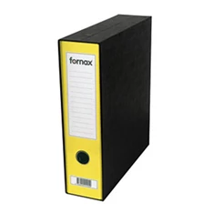 Fornax Prestige A4 tokos 8cm sárga iratrendező